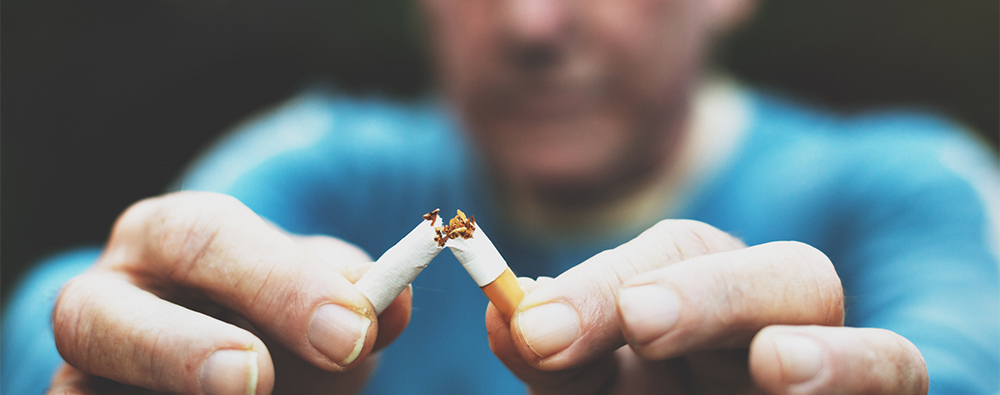 Quitting tobacco use will benefit your overall health. 