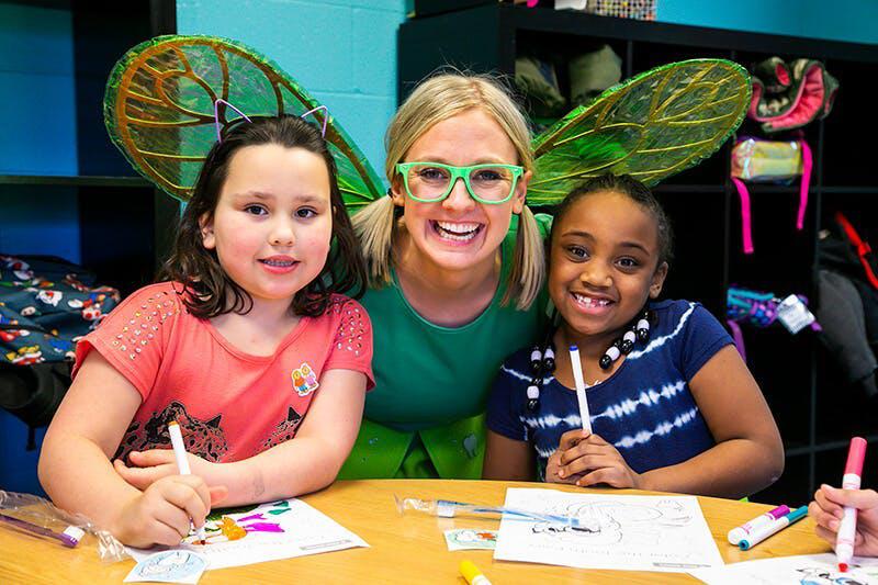 toothfairy with students
