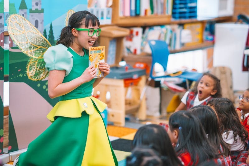 toothfairy with students