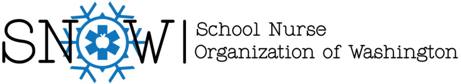 school nurse organization of washington logo